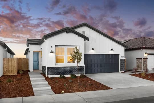 Four Seasons at The Ranch Spring Davis Home Elevation Farmhouse Palette 3 Level 1