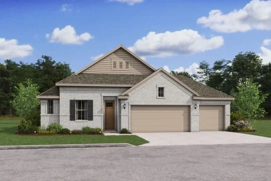 Cane Crossing Estates Juniper III Juniper III RA3 Car Garage Level 1