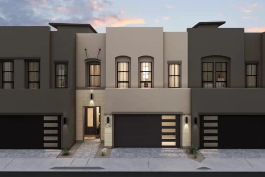 Aria at Silverstone Avalon II Elevation Mediterranean Modern Level 3