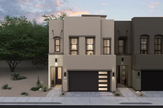 Aria at Silverstone Laconia III Elevation Mediterranean Modern Level 3