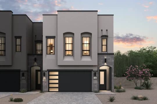 Prestige On 64th Laconia III Elevation Mediterranean Modern Level 3