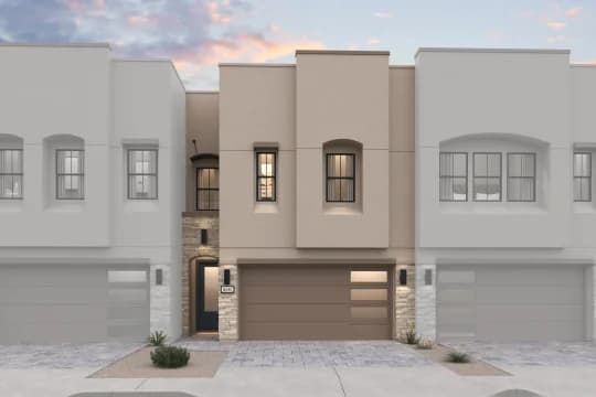 Serenity at Sonoran Foothills Marietta II Elevation Mediterranean Modern V Level 2