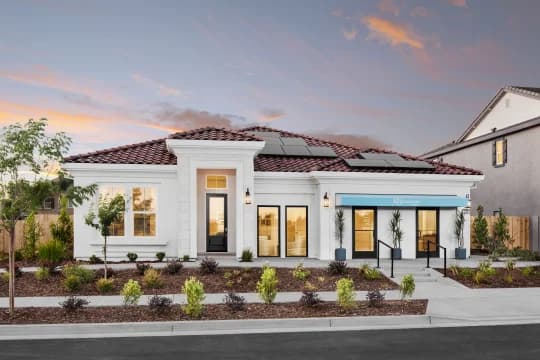 Mariposa Aegean Mediterranean Exterior Elevation Classic Palette 5 Level 1